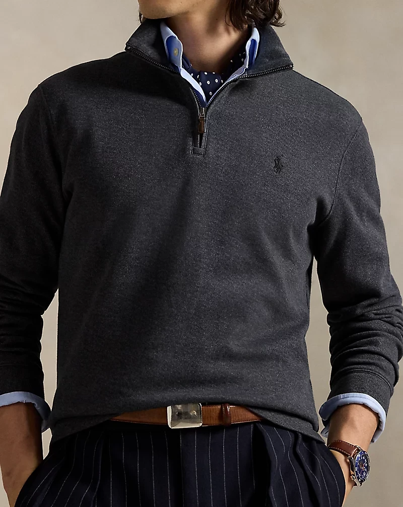 Herringbone Estate-Rib Pullover