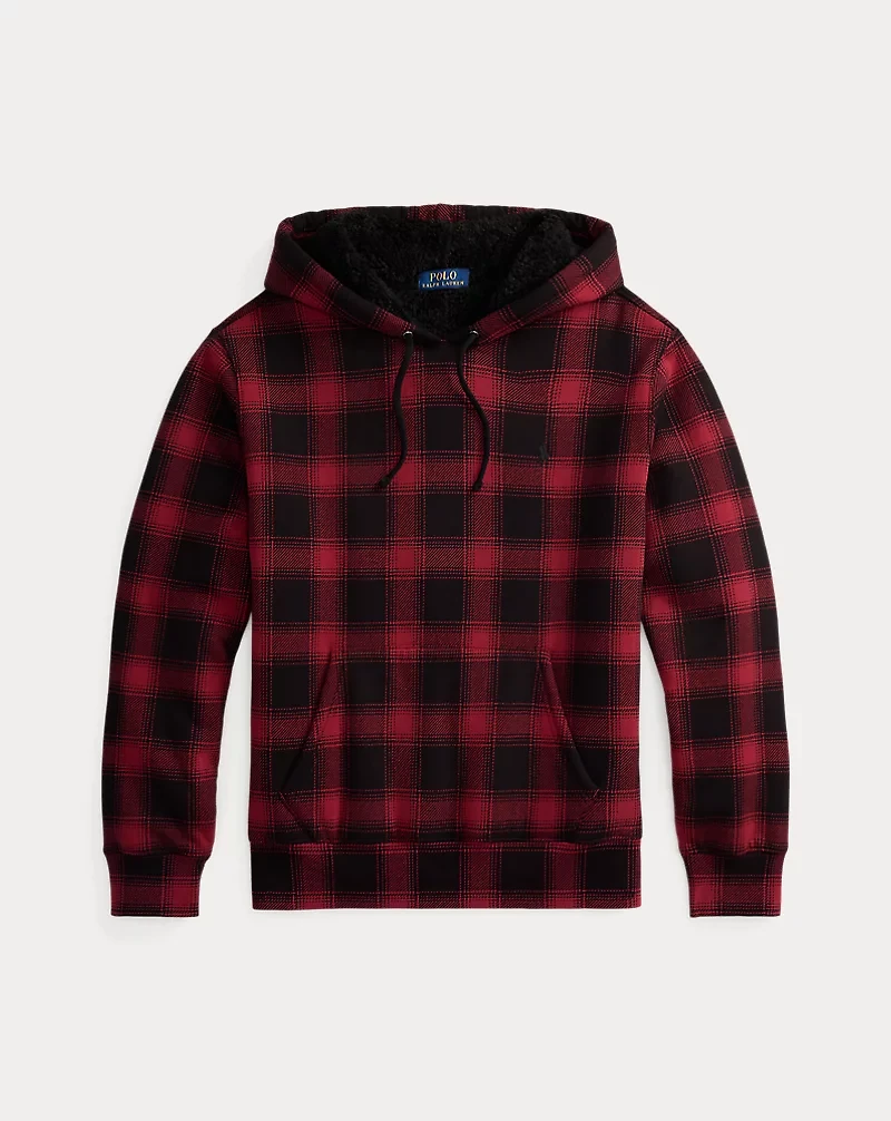 Plaid Fleece Hoodie
