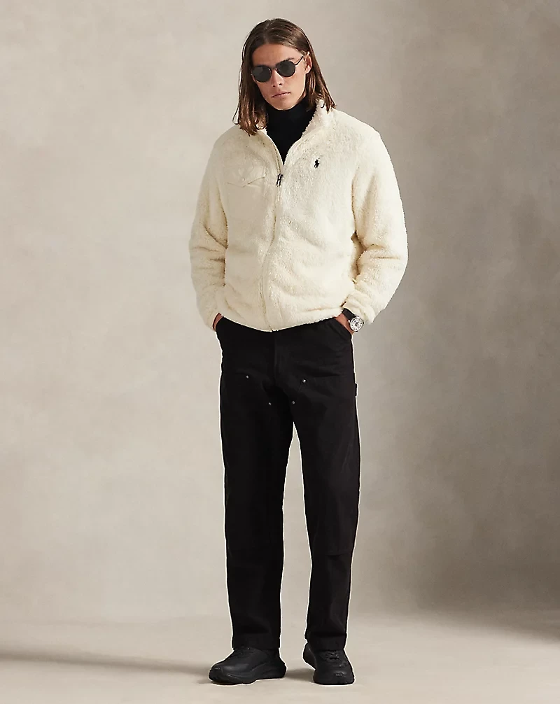 Curly Pile Fleece Jacket