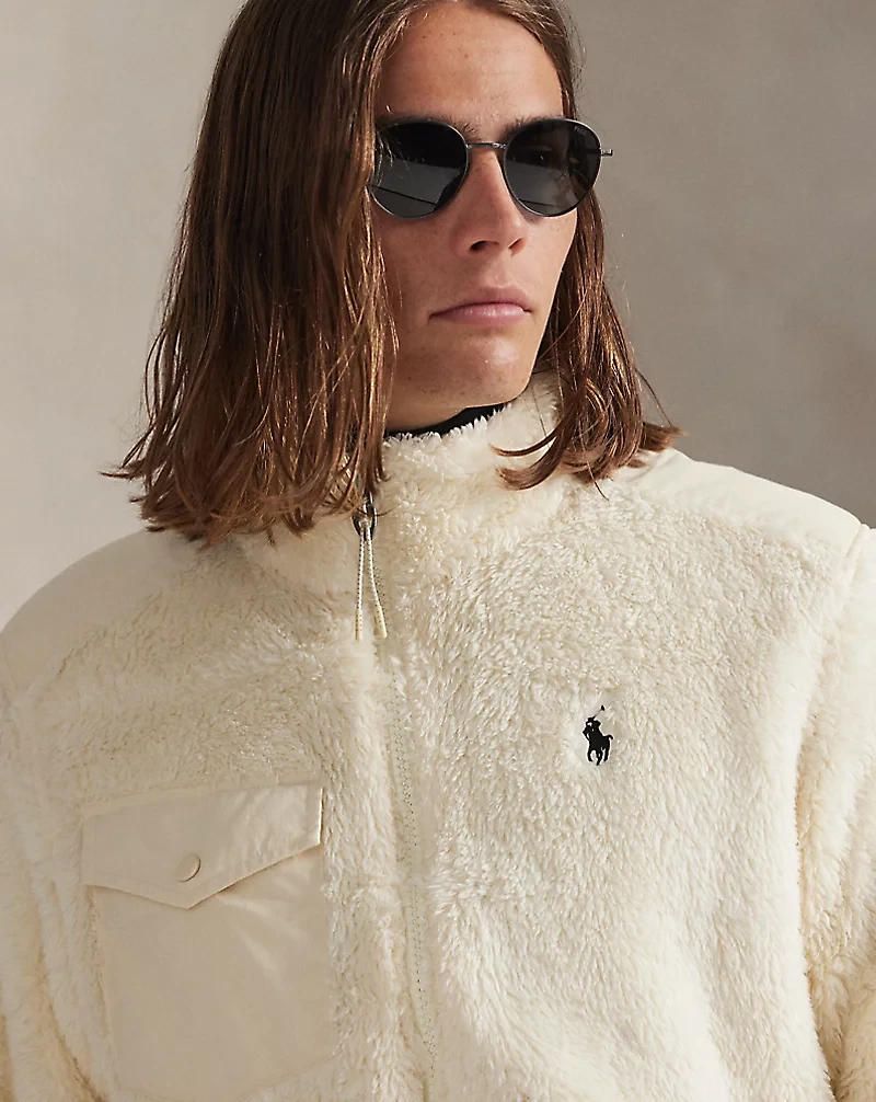 Curly Pile Fleece Jacket