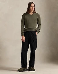 Garment-Dyed Cotton Sweater