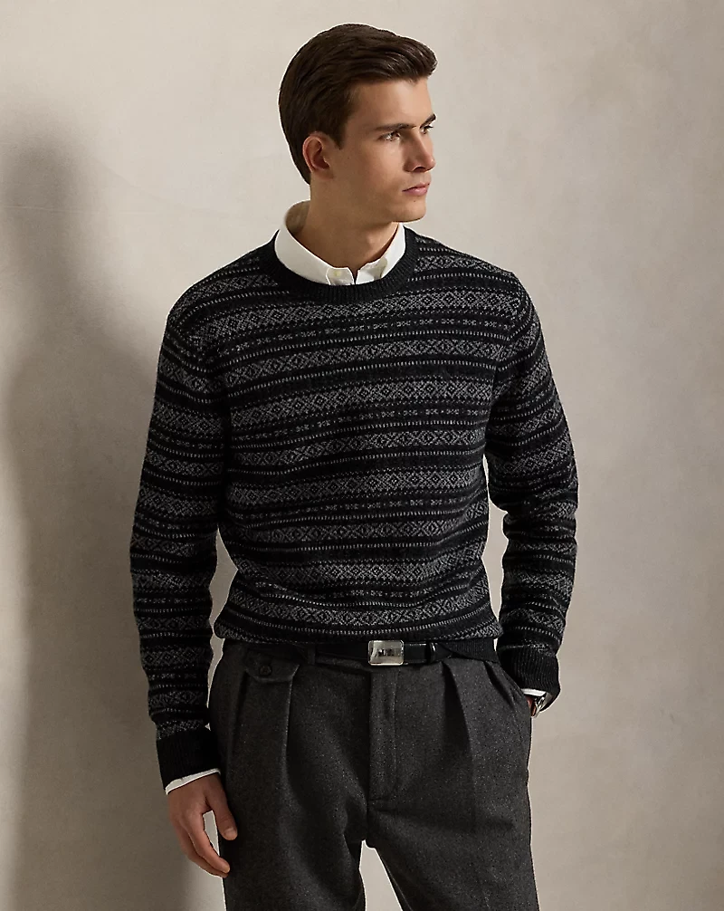 Fair Isle Wool Sweater