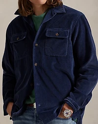 Classic Fit Corduroy Camp Shirt