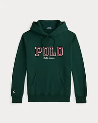 The RL Fleece Plaid-Logo Hoodie