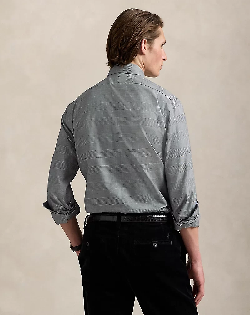 Classic Fit Glen Plaid Twill Shirt