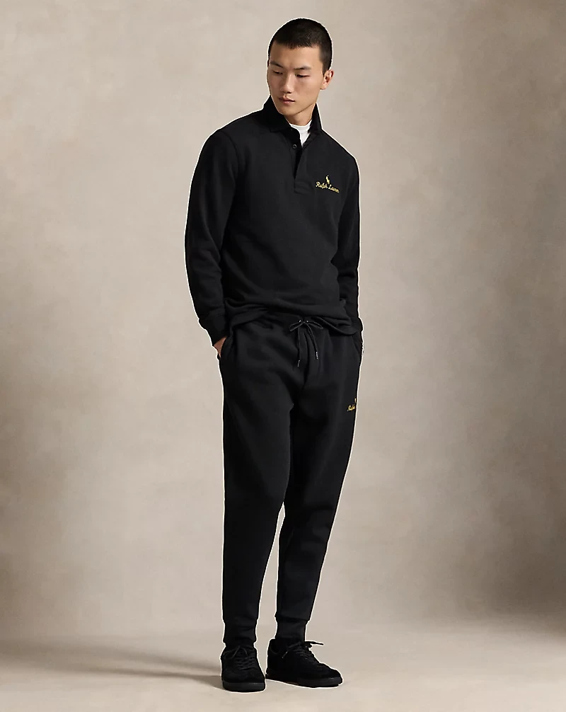 The RL Fleece Logo Rugby Shirt