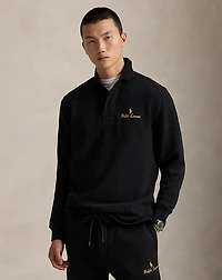 The RL Fleece Logo Rugby Shirt