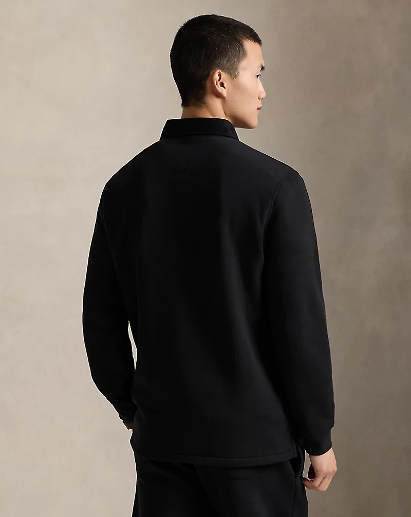The RL Fleece Logo Rugby Shirt