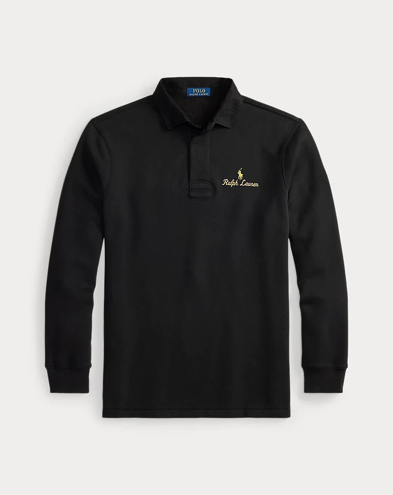 The RL Fleece Logo Rugby Shirt