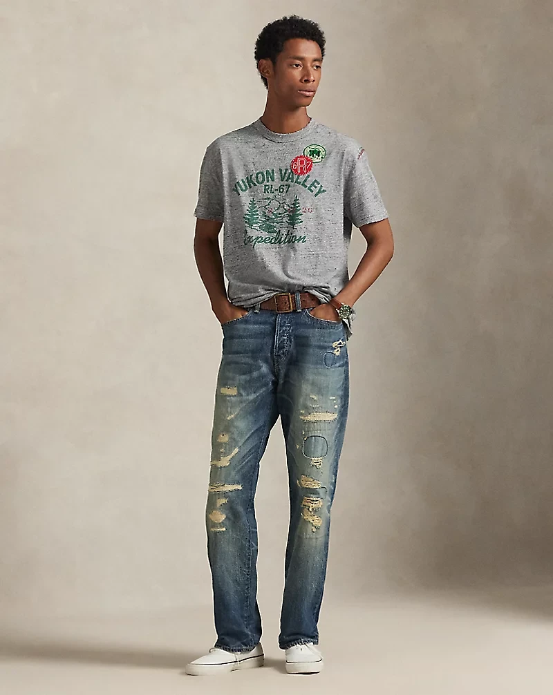 Classic Fit Jersey Graphic T-Shirt