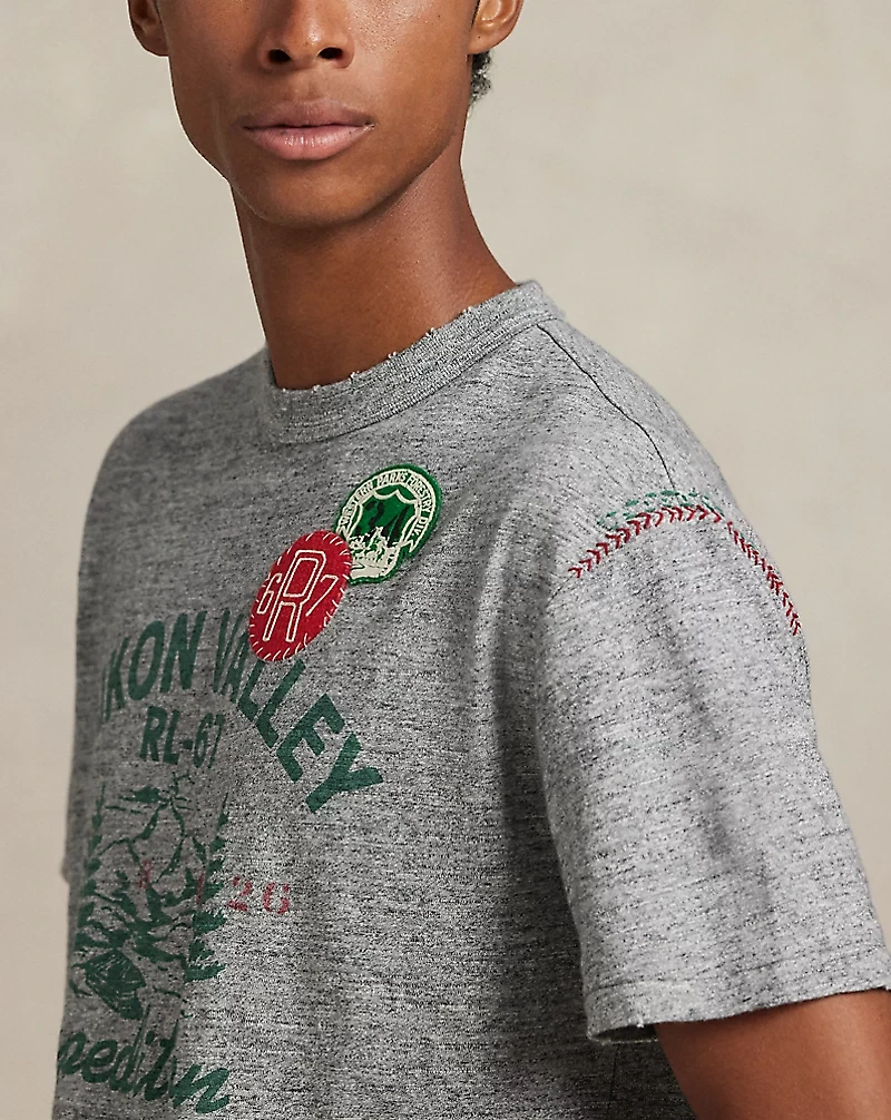 Classic Fit Jersey Graphic T-Shirt