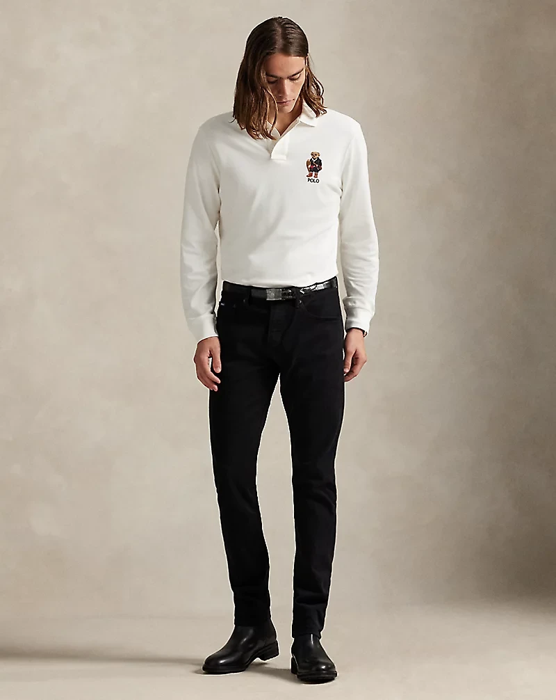 Classic Fit Polo Bear Mesh Shirt