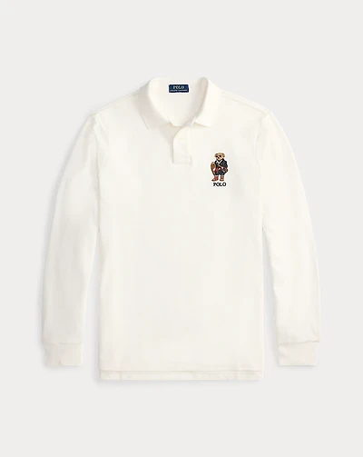 Classic Fit Polo Bear Mesh Shirt