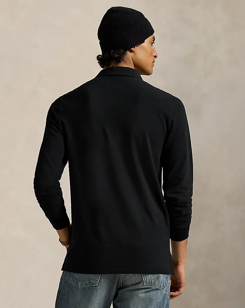 Classic Fit Polo Bear Mesh Shirt