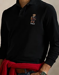 Classic Fit Polo Bear Mesh Shirt