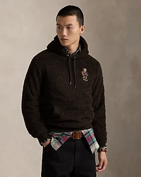 Polo Bear Pile Fleece Hoodie