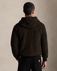 Polo Bear Pile Fleece Hoodie