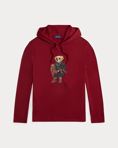 Polo Bear Jersey Hooded T-Shirt