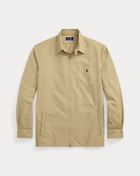 Garment-Dyed Oxford Overshirt