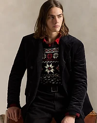 Snowflake Cotton-Cashmere Sweater