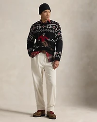 Wool Skier-Graphic Sweater