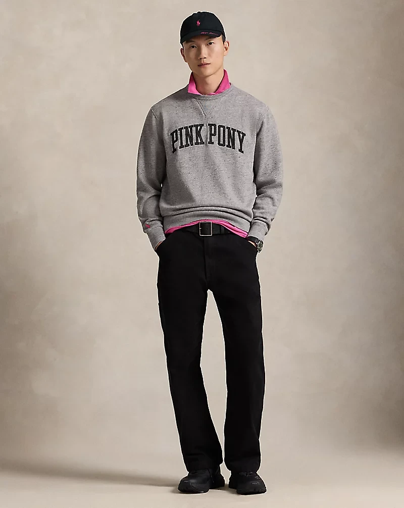Pink Pony Classic Fit Fleece Sweatshirt
