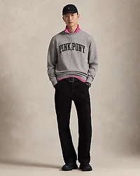Pink Pony Classic Fit Fleece Sweatshirt