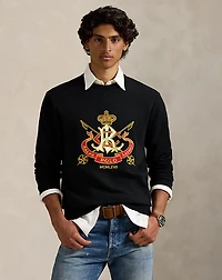 Classic Fit Crest Fleece Sweatshirt