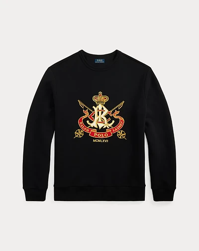 Classic Fit Crest Fleece Sweatshirt