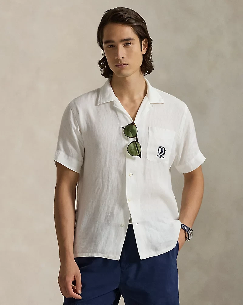 US Open Linen Camp Shirt