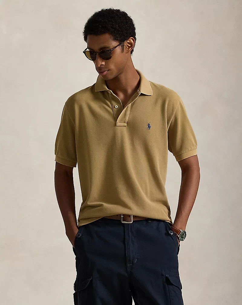 Original Fit Mesh Polo Shirt
