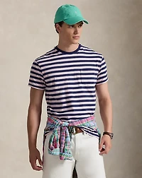 Classic Fit Striped Jersey T-Shirt
