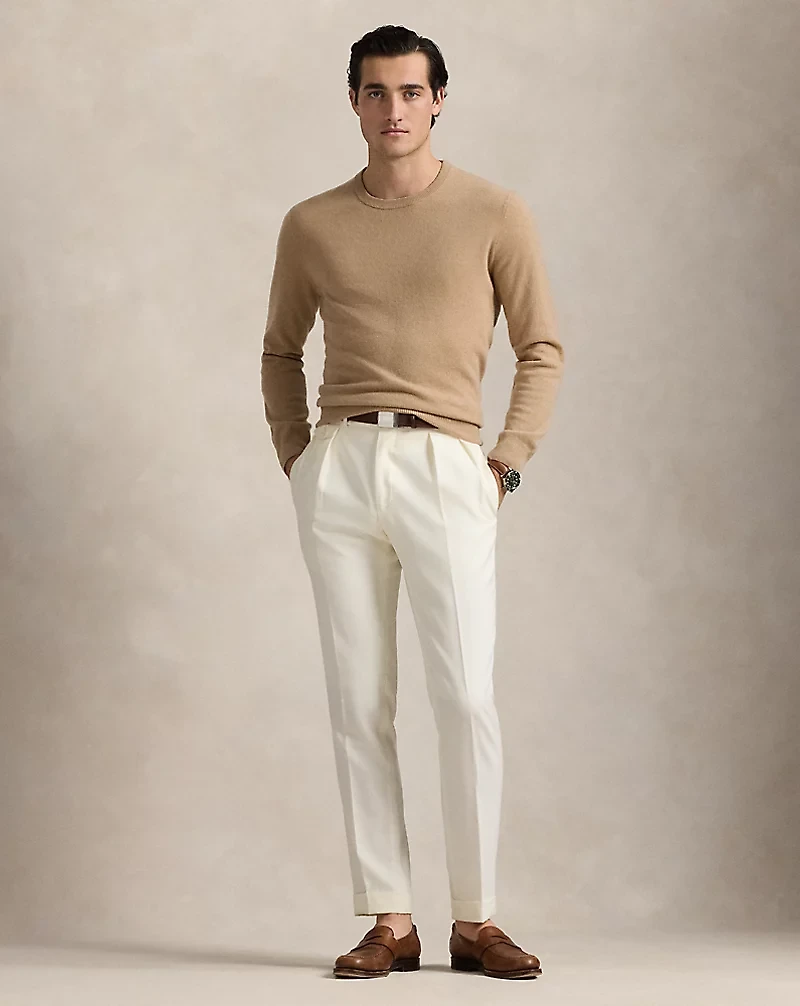 Washable Cashmere Crewneck Sweater