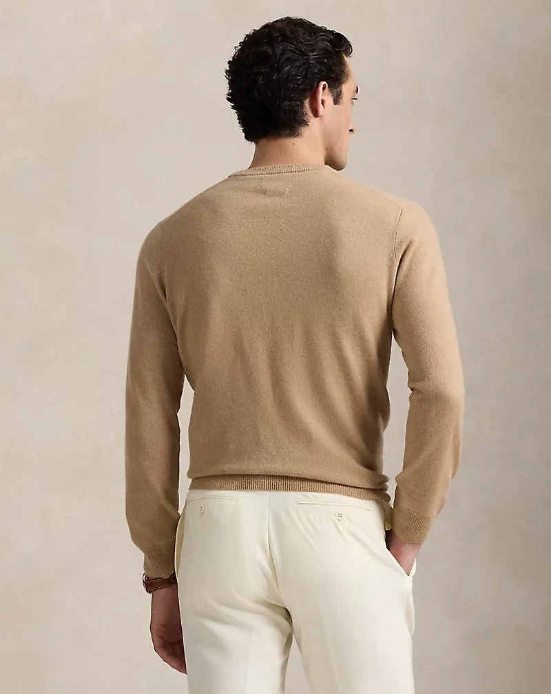 Washable Cashmere Crewneck Sweater