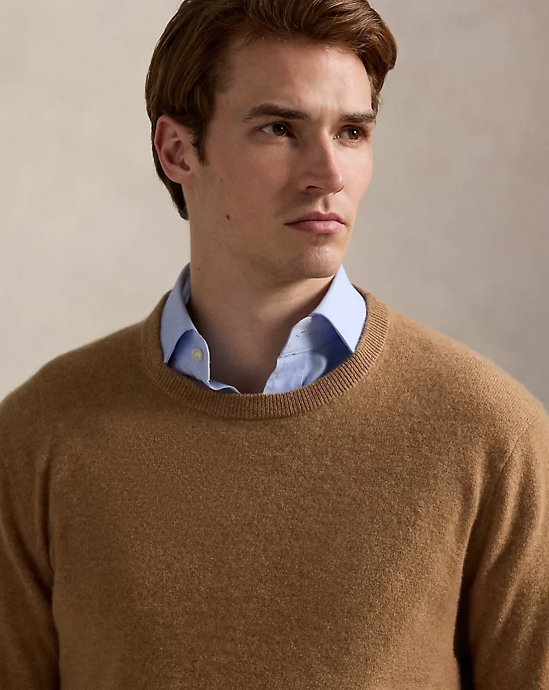 Washable Cashmere Crewneck Sweater