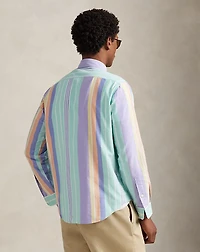Classic Fit Striped Oxford Workshirt