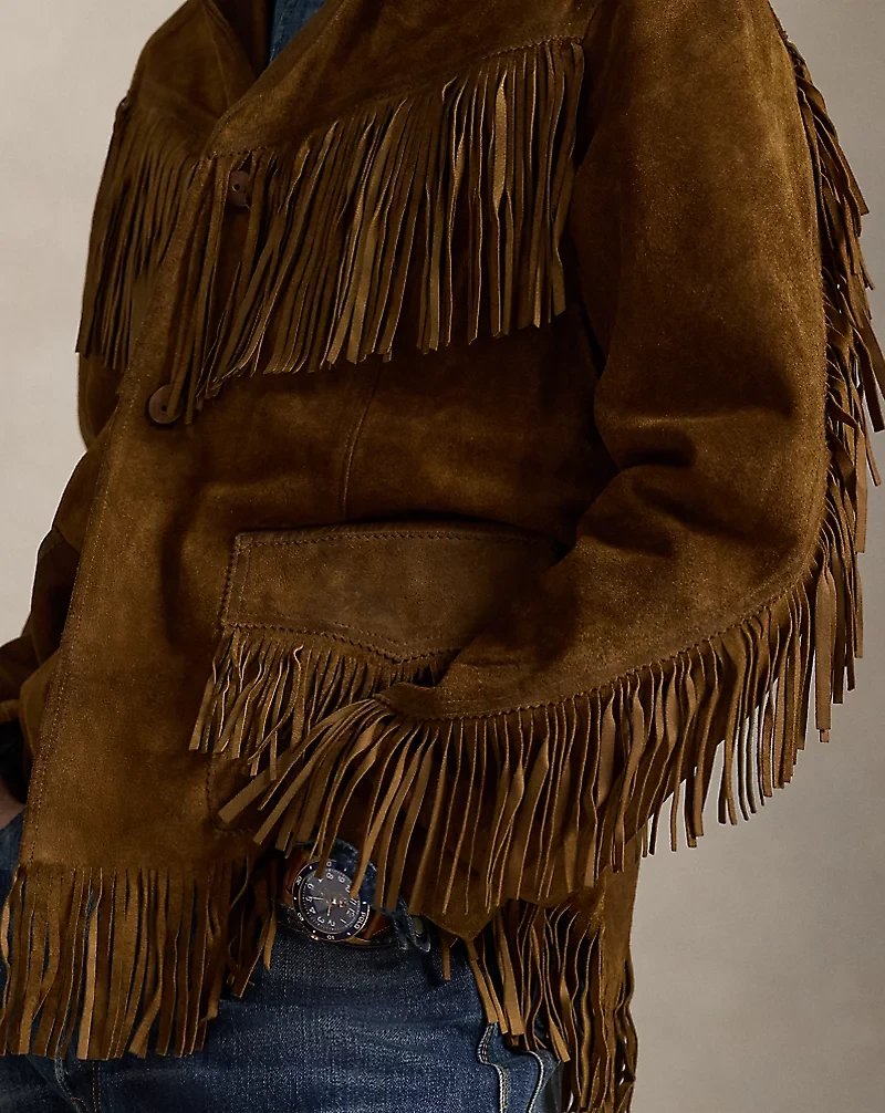 Fringe Suede Jacket