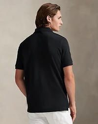 Classic Fit Crest Mesh Polo Shirt