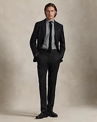 Classic Fit Houndstooth Twill Shirt