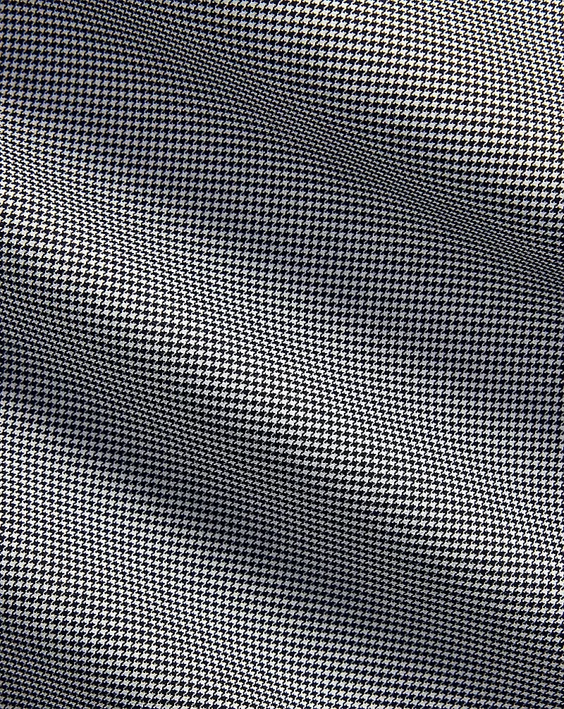 Classic Fit Houndstooth Twill Shirt