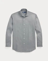 Classic Fit Houndstooth Twill Shirt