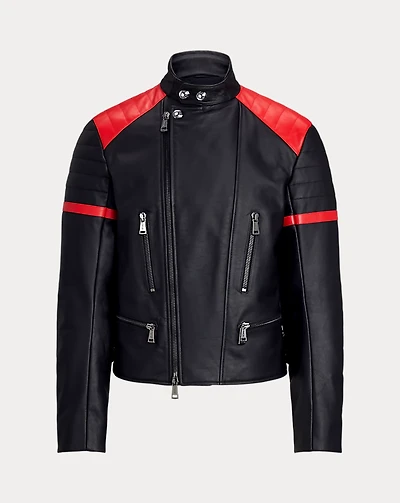 Leather Café Racer Jacket