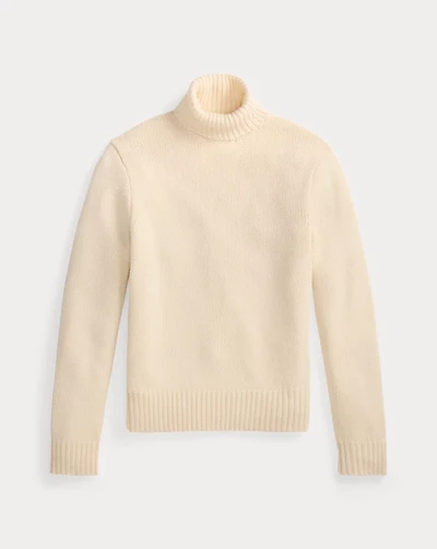 Suede-Patch Wool-Cashmere Sweater