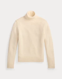 Suede-Patch Wool-Cashmere Sweater