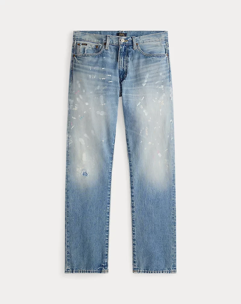 Hampton Straight Hand-Painted Jean