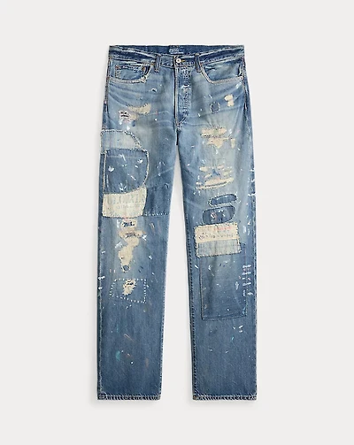 Heritage Straight Distressed Jean