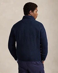 Quarter-Zip Mockneck Sweater