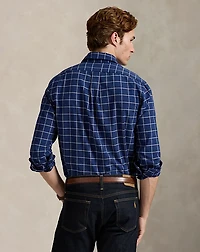 Classic Fit Windowpane Oxford Shirt