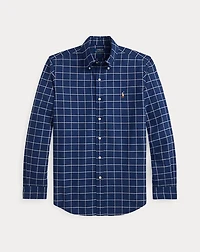 Classic Fit Windowpane Oxford Shirt