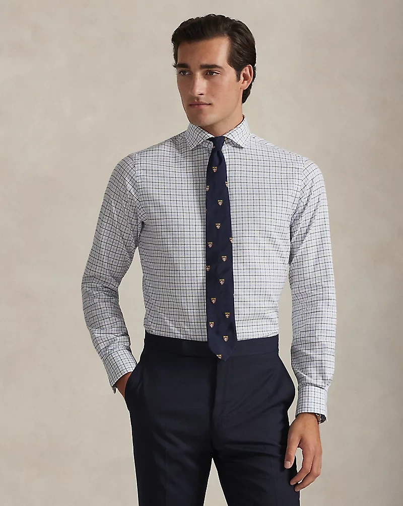 Classic Fit Tattersall Twill Shirt